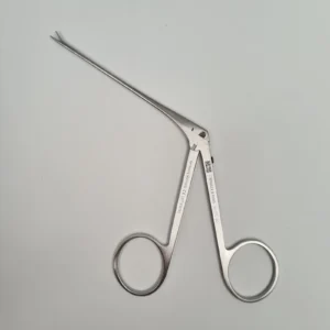 Fórceps reductores para implantes del oído medio, recto, 1,4 x 4 mm, 8 cm